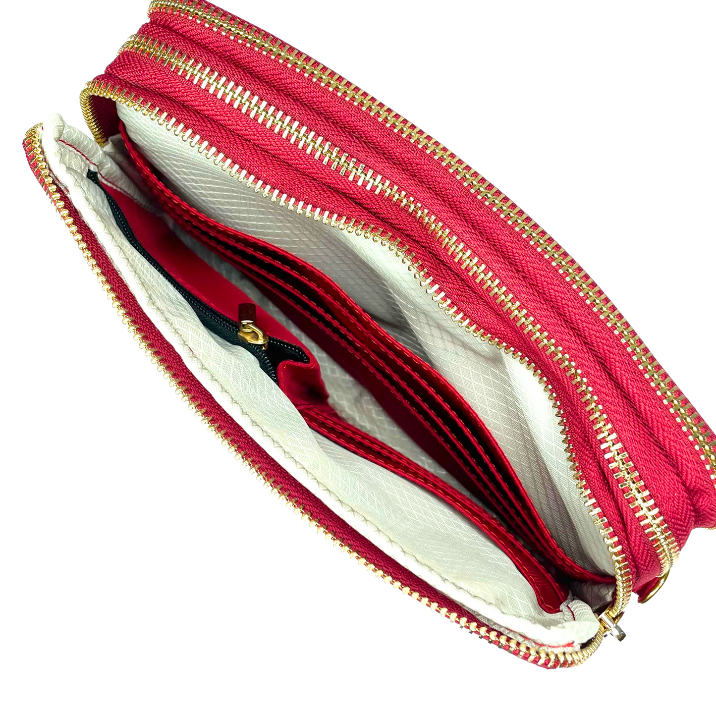 All-Rounder(Red)- Belt Bag/Clutch/Sling Bag