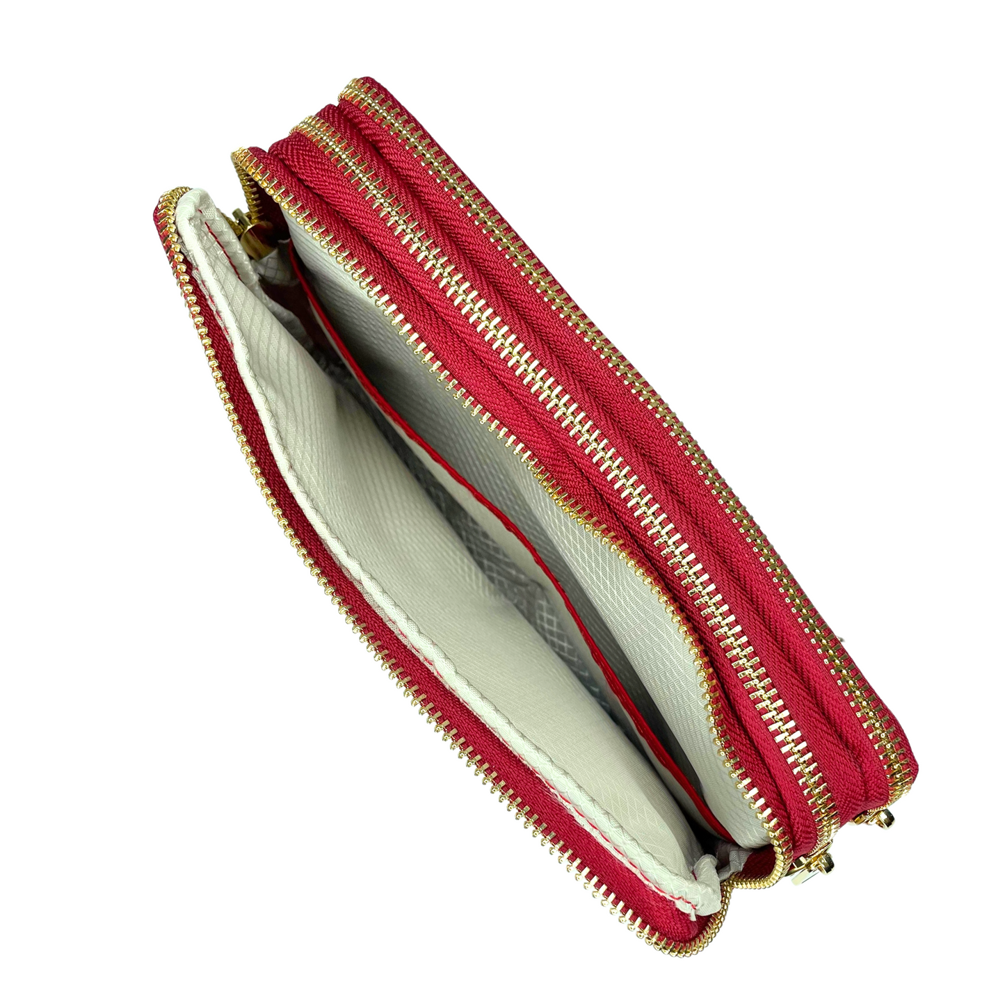 All-Rounder(Red)- Belt Bag/Clutch/Sling Bag