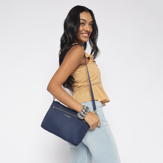 Be-Right-Back(BRB)- Navy Blue : Crossbody/Sling Bag image 1