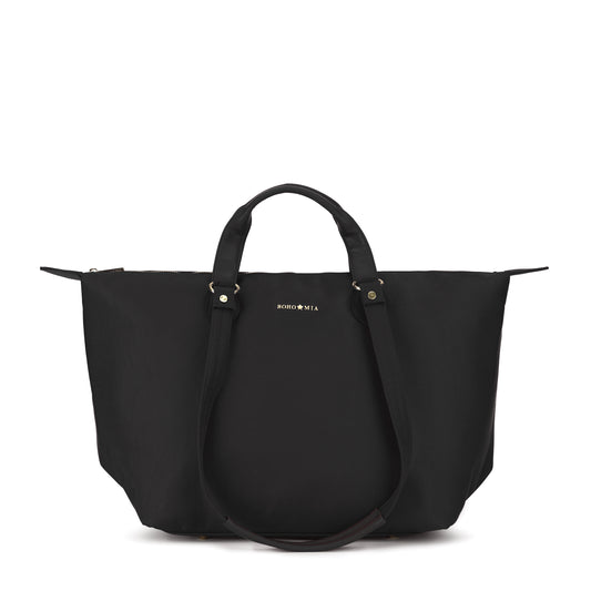 Cabin Tote Midi In Black image 0