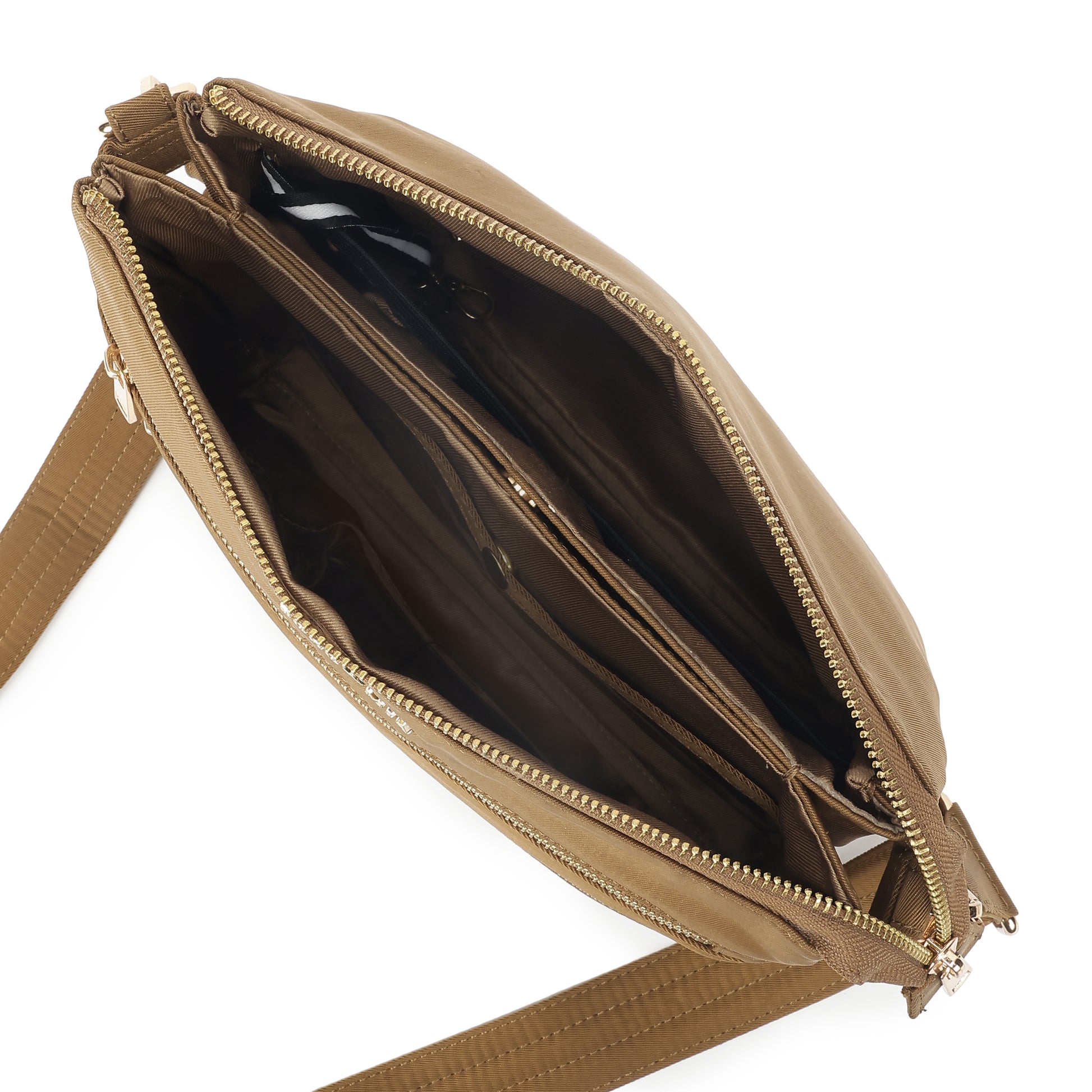 Tripper Crossbody/Sling Bag -Khaki Brown image 5