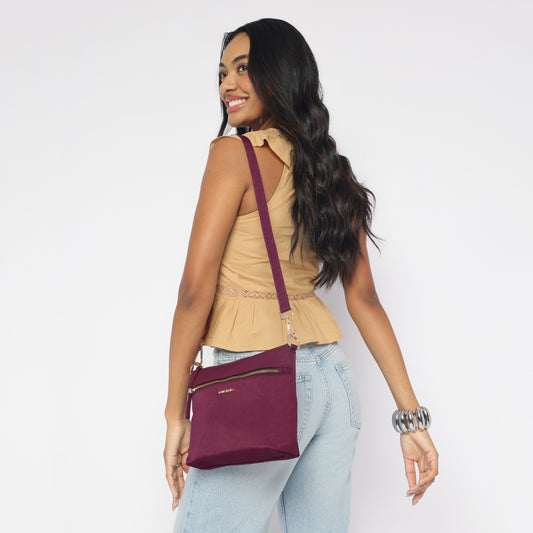 Be-Right-Back(BRB)- Wine : Crossbody/Sling Bag image 1