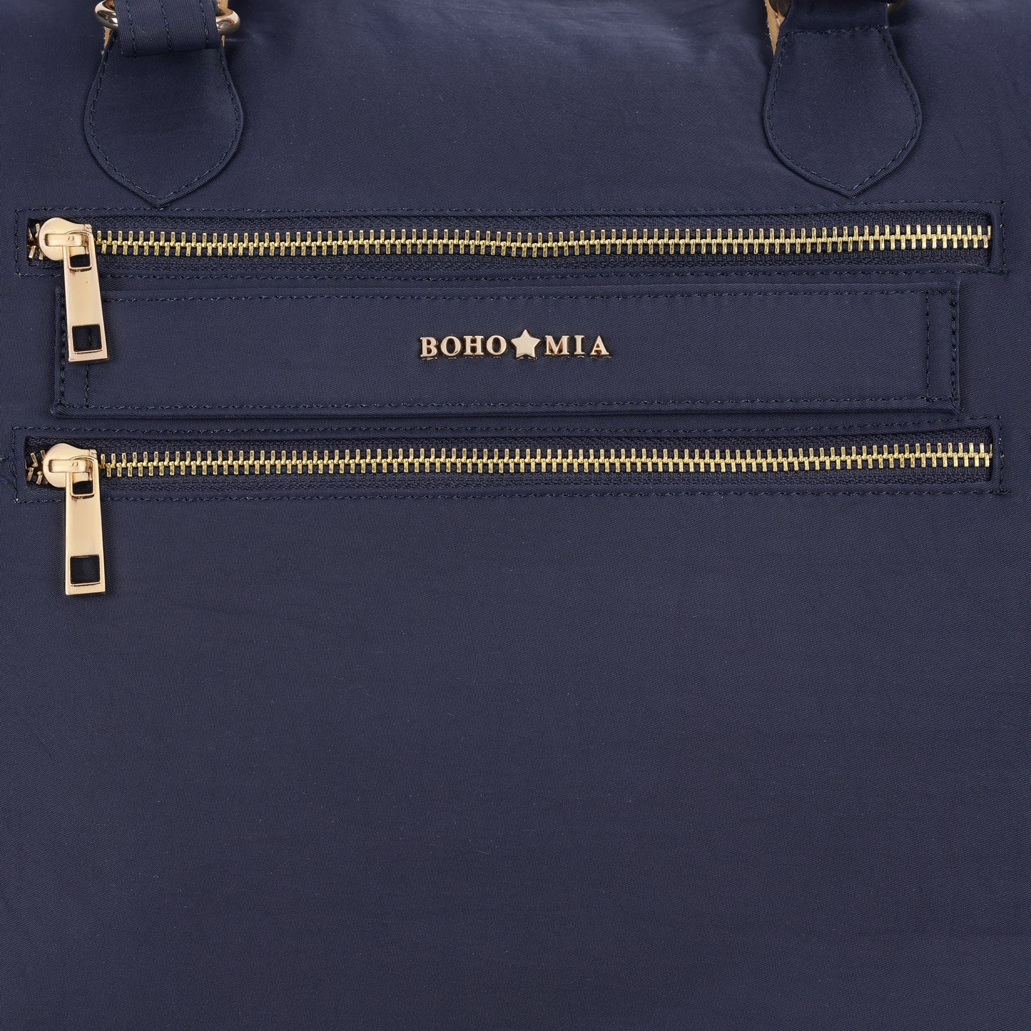 Cabin Tote Midi In Navy Blue image 6