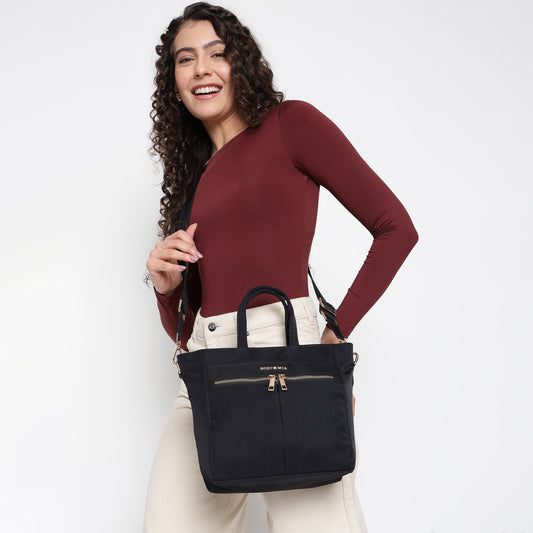 Wanderer Crossbody/Sling Bag - Black