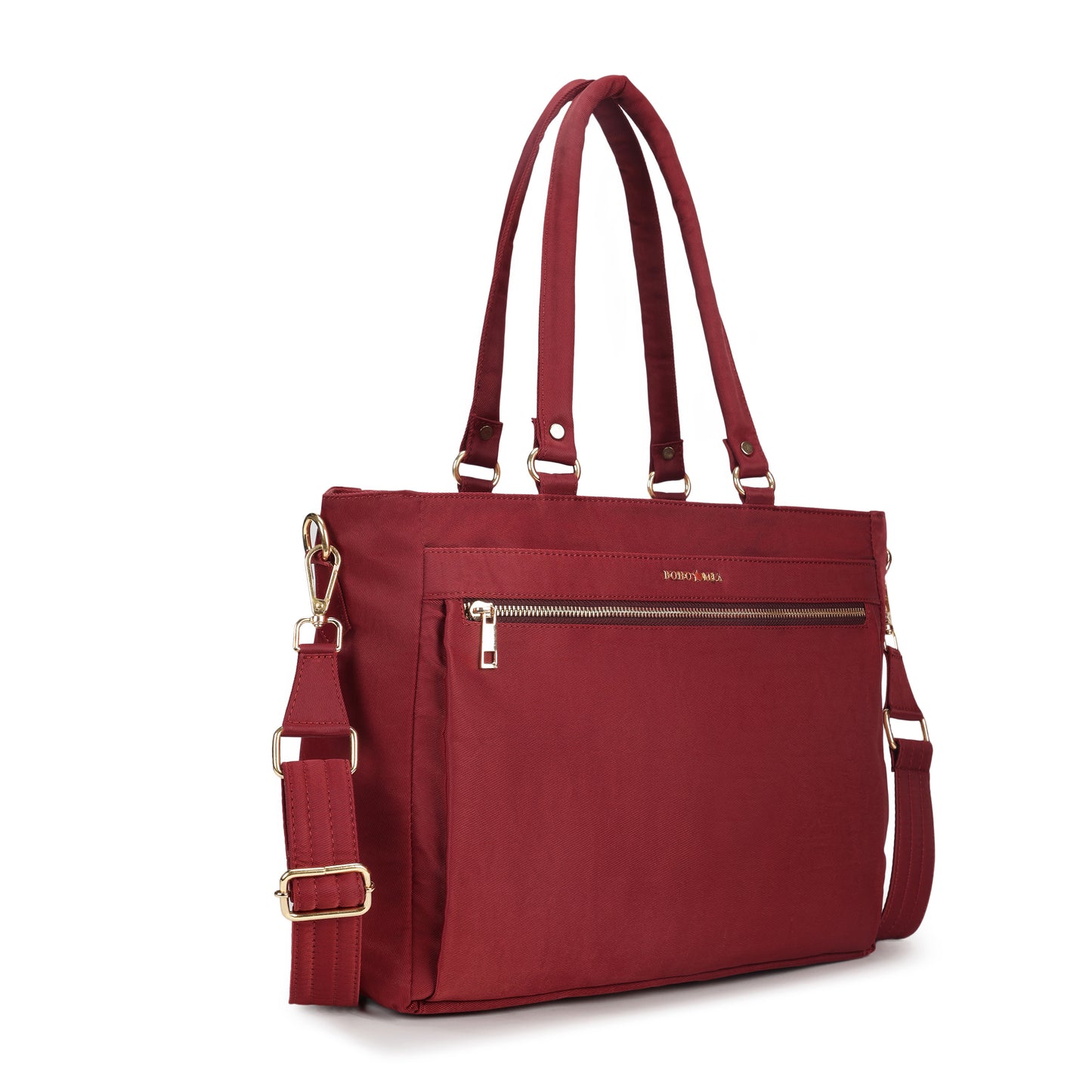 Wanderer Midi Work Bag in Burgundy image 6