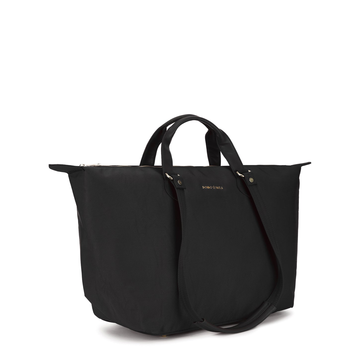 Cabin Tote Midi In Black image 6