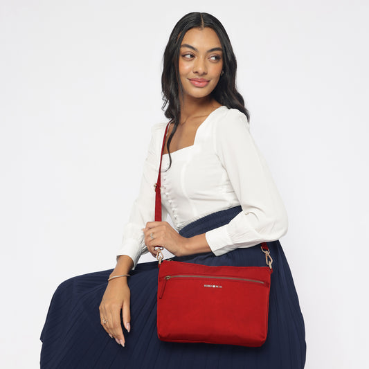 Be-Right-Back(BRB)- Red : Crossbody/Sling Bag
