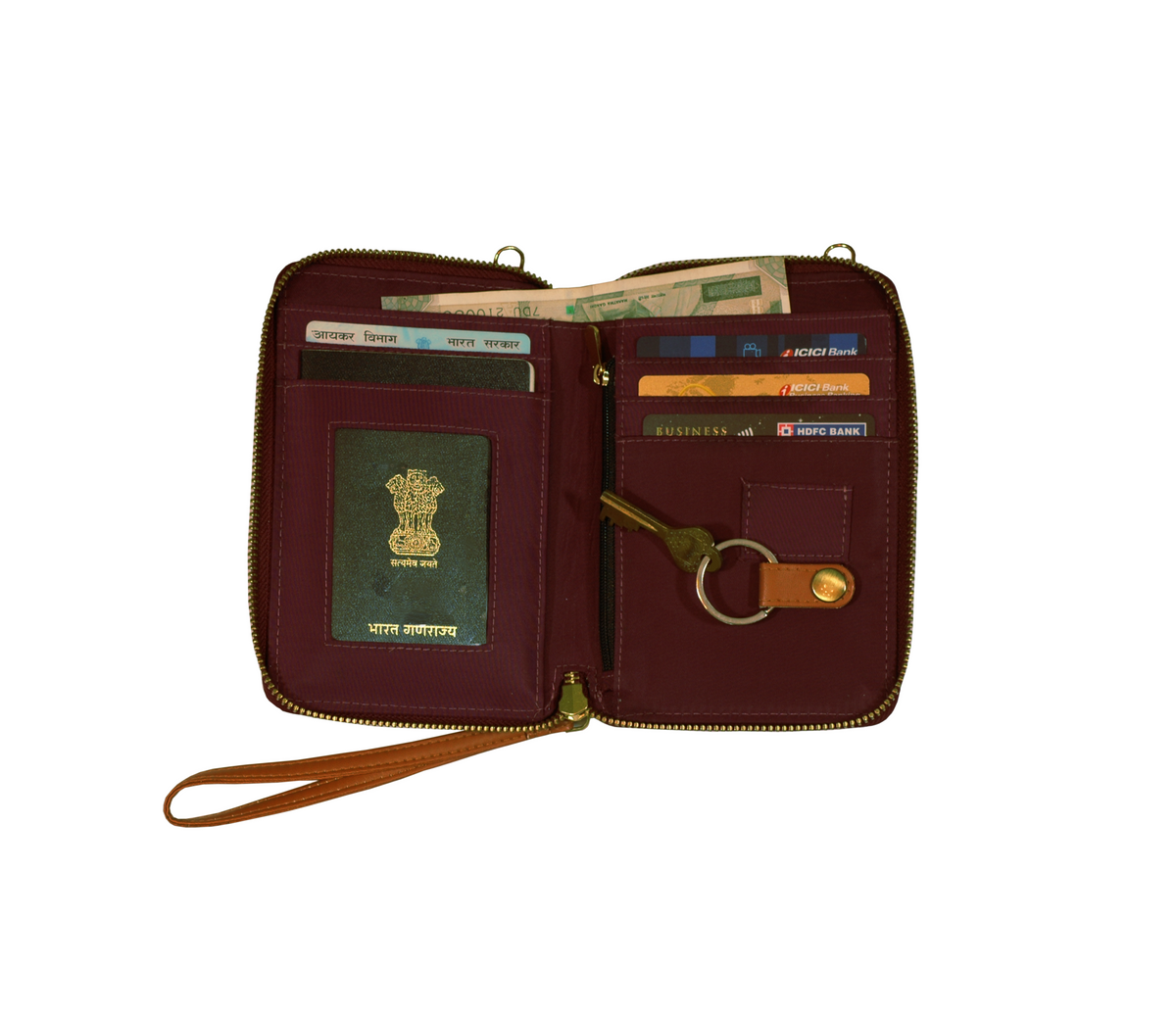 Breeze Mobile Sling Wallet (Red)