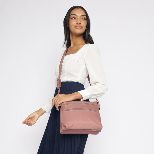 Tripper Crossbody/Sling Bag -Blush Pink