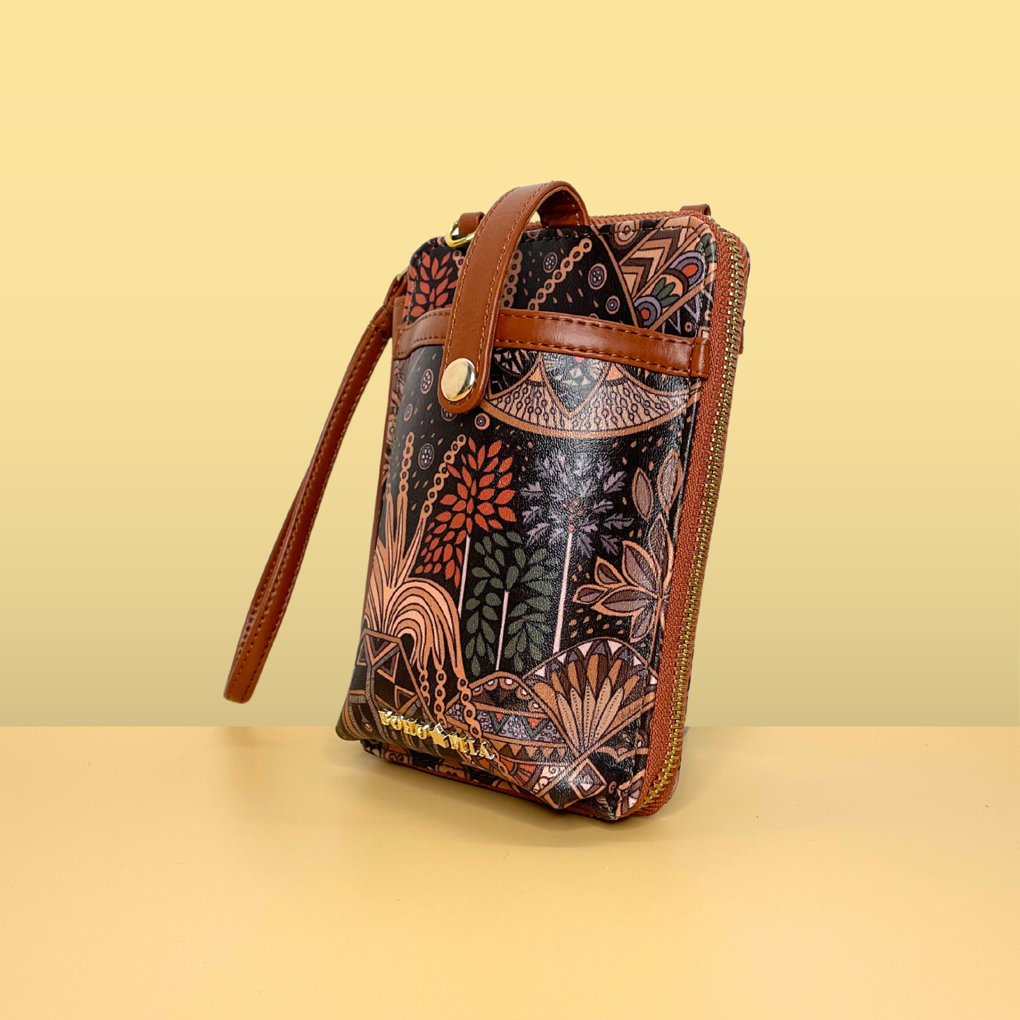 Breeze Mobile Sling Wallet (Bali Print) image 4