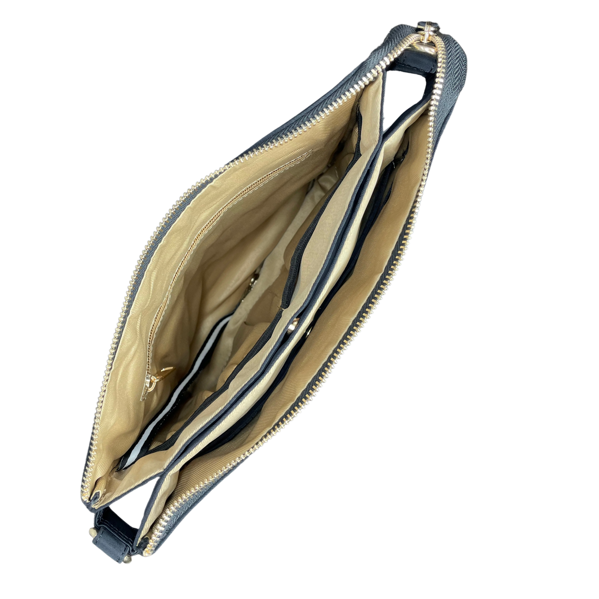 Tripper Crossbody/Sling Bag (Metal Zip) Black image 7