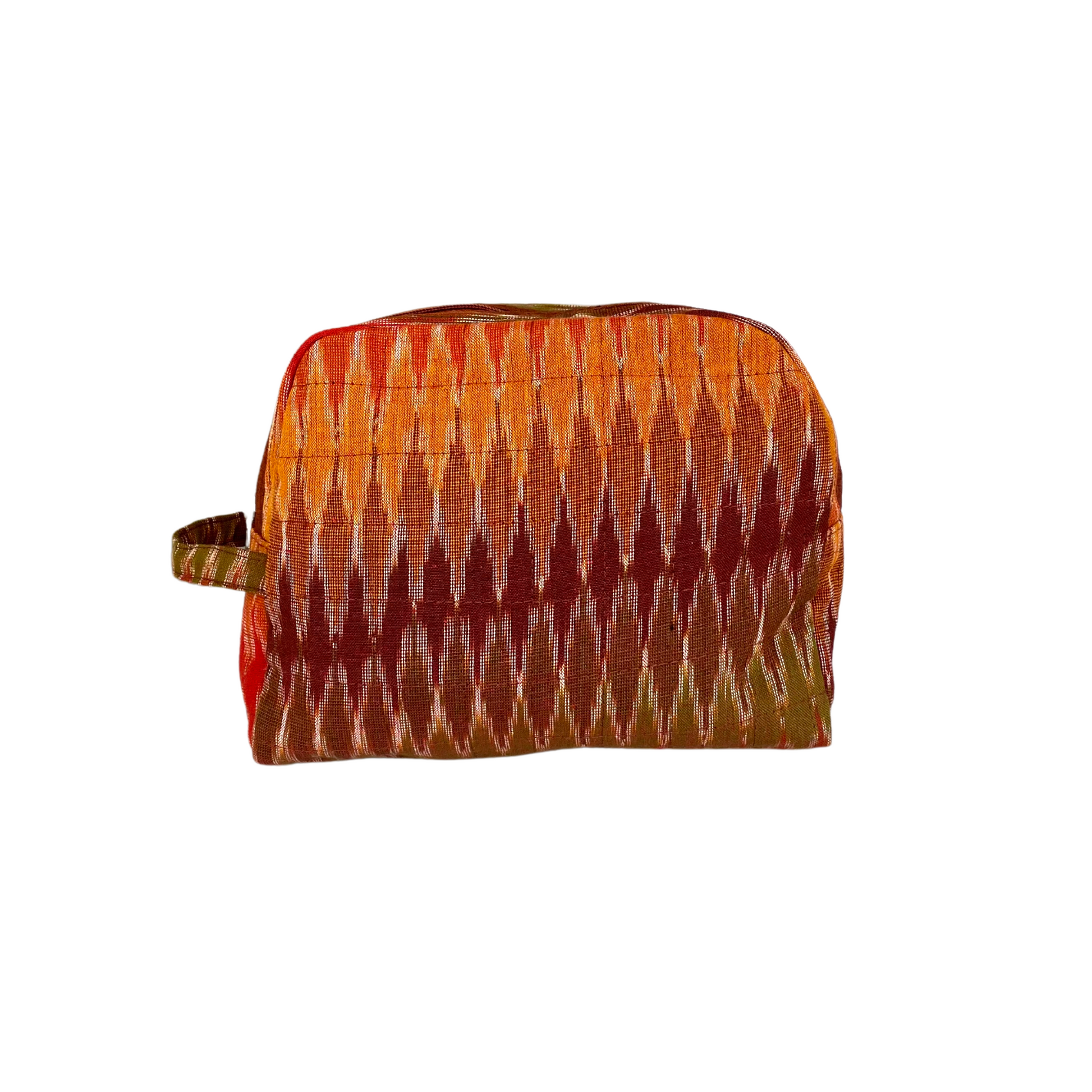 Grassroots Bohomia Ikkat Packeasy Toiletry Bag-Sun Burst image 1