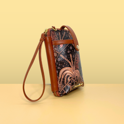 Breeze Mobile Sling Wallet (Bali Print) image 2
