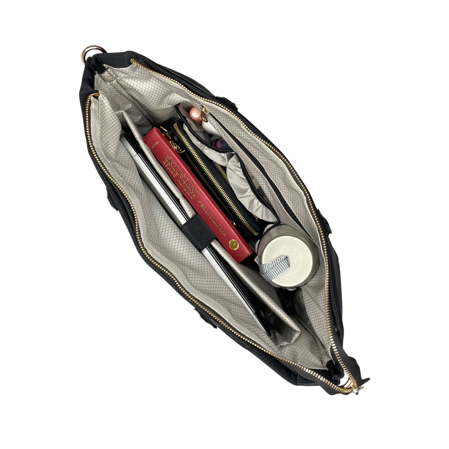Everyday Work Bag In Black image 4