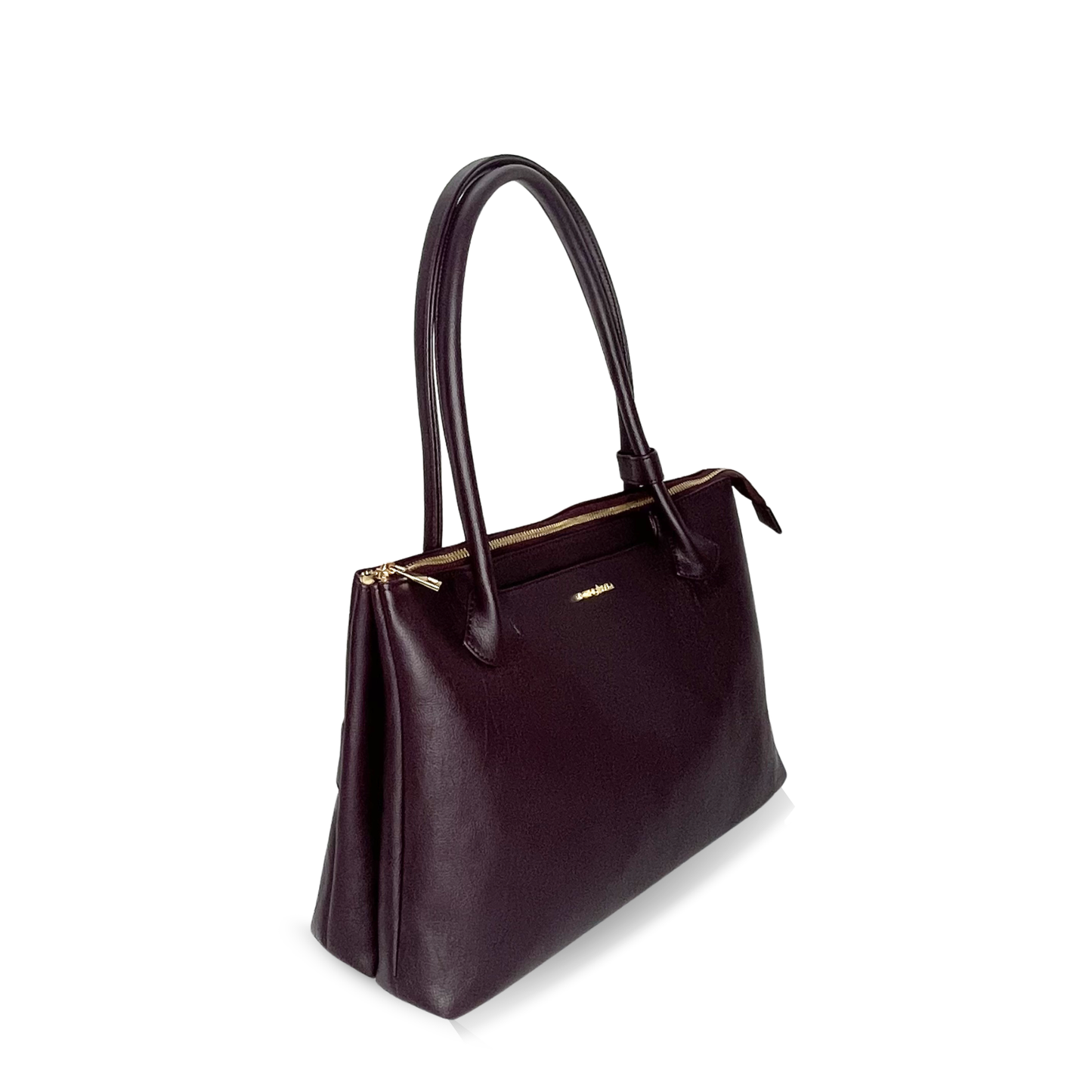Bohomia City Tote (Dark Cherry) | Medium Size Work Tote for Women | Fits iPad & MacBook Air