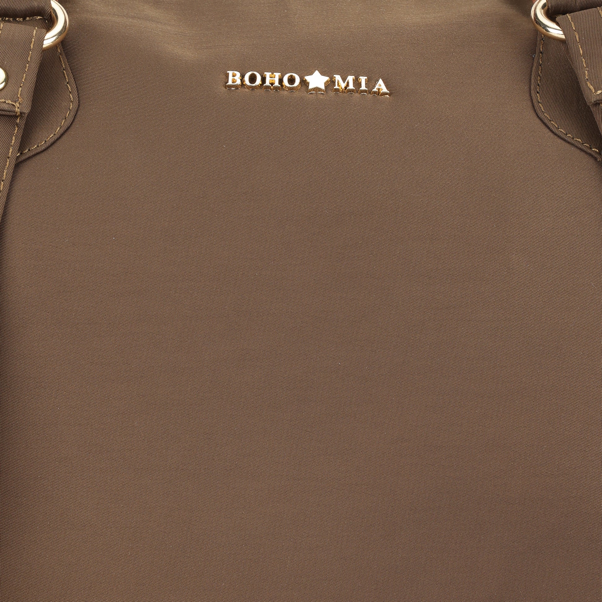 Cabin Tote Midi In Dark Brown image 8