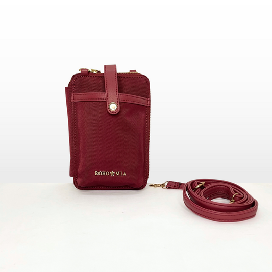 Breeze Mobile Sling Wallet (Burgundy) image 3