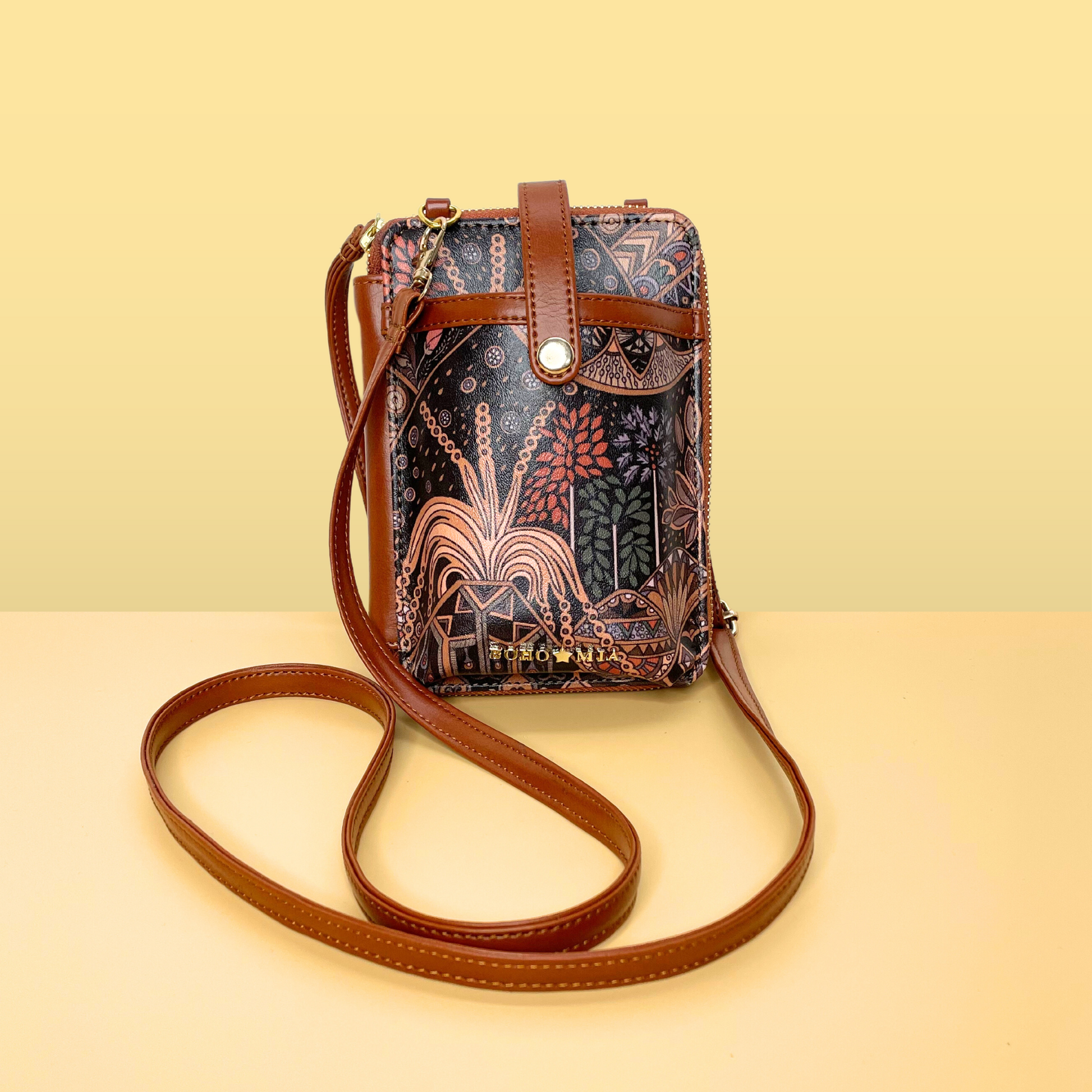 Breeze Mobile Sling Wallet (Bali Print) image 0