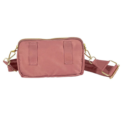 All-Rounder(Blush Pink)- Belt Bag/Clutch/Sling Bag
