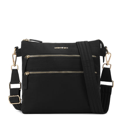 Tripper Crossbody/Sling Bag (Metal Zip) Black image 0