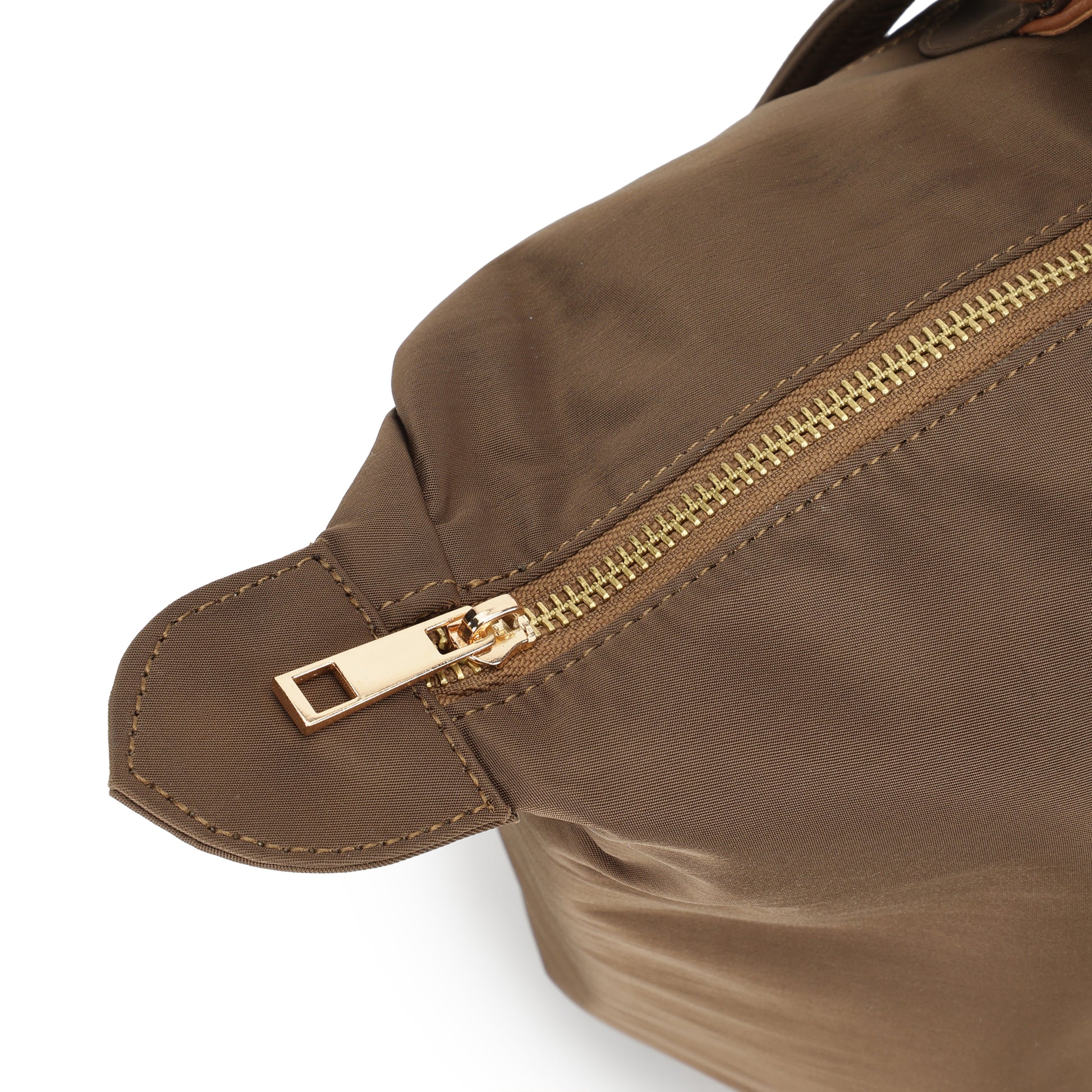 Cabin Tote Midi In Dark Brown image 7