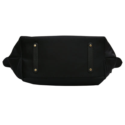 Cabin Tote Midi In Black image 11