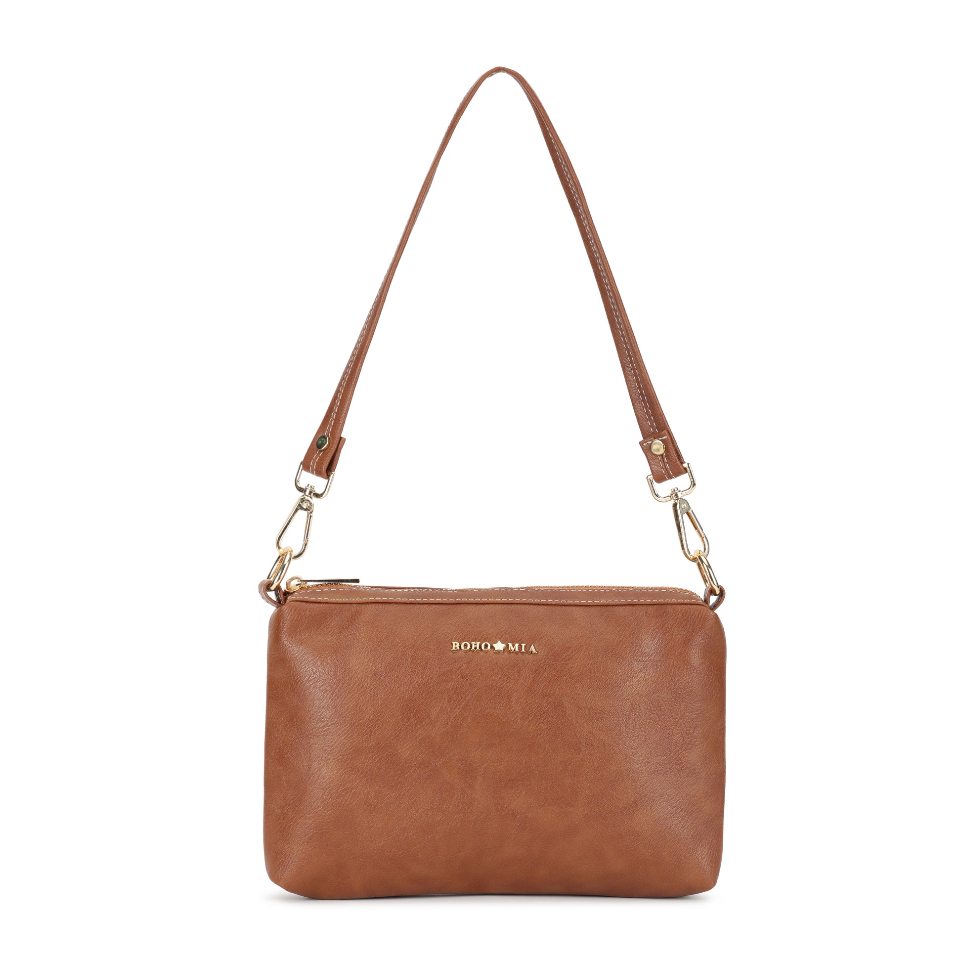 Bohomia Transfer Clutch Tan image 0