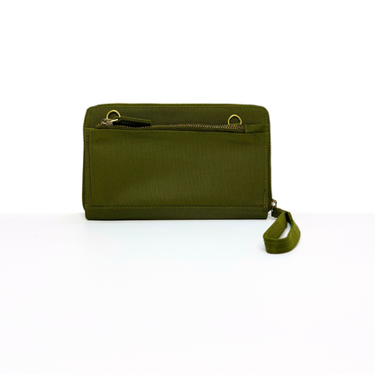 Wanderer RFID Wallet (Olive Green) image 2