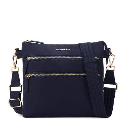 Tripper Crossbody/Sling Bag - Navy Blue (Gold Metal Zip) image 0