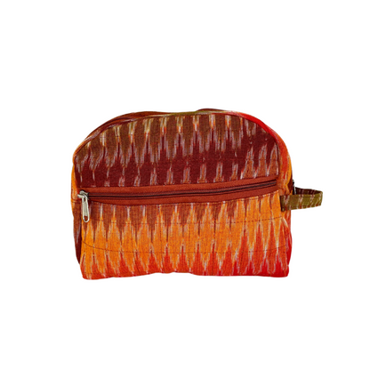 Grassroots Bohomia Ikkat Packeasy Toiletry Bag-Sun Burst image 2