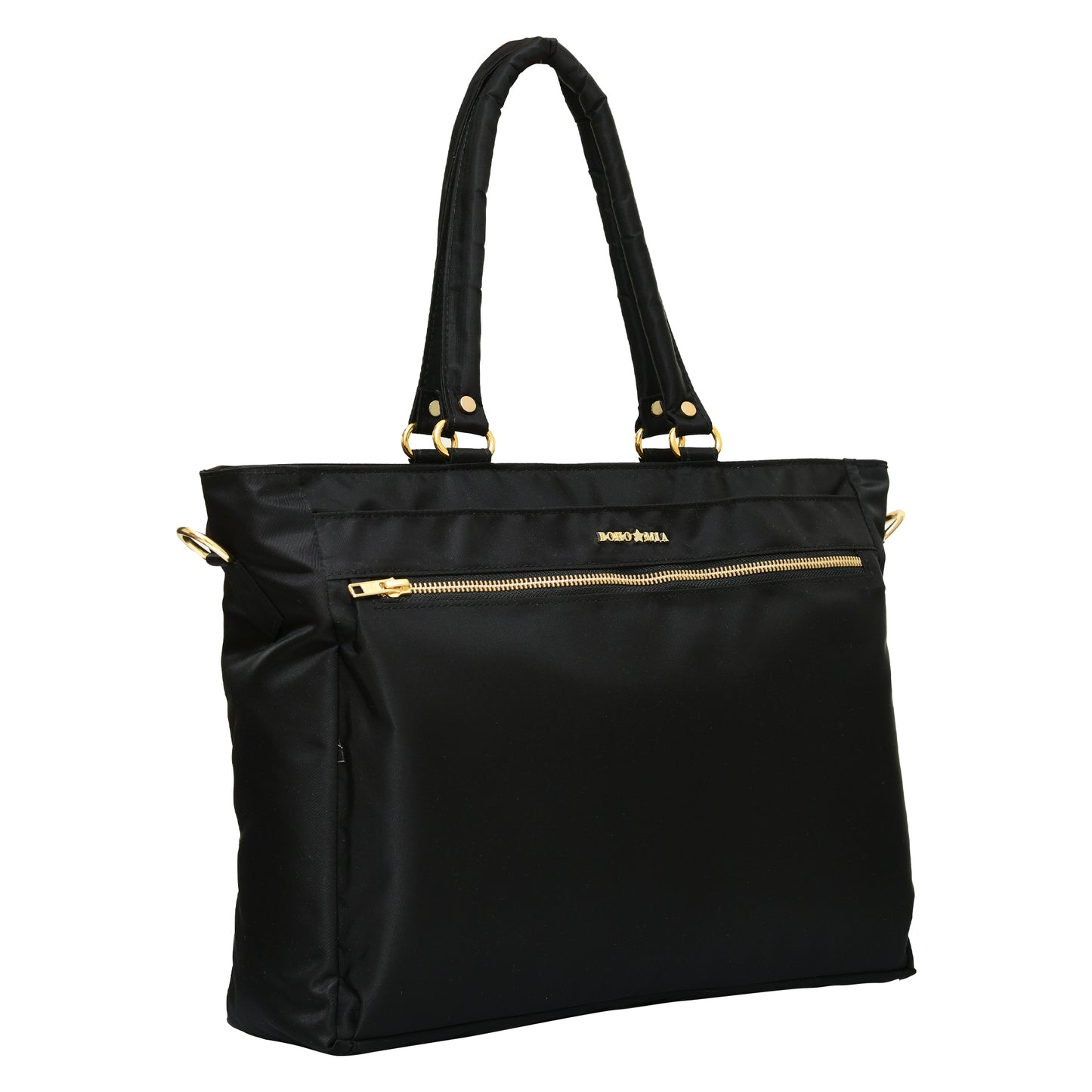 Wanderer Midi Work Bag in Black image 1