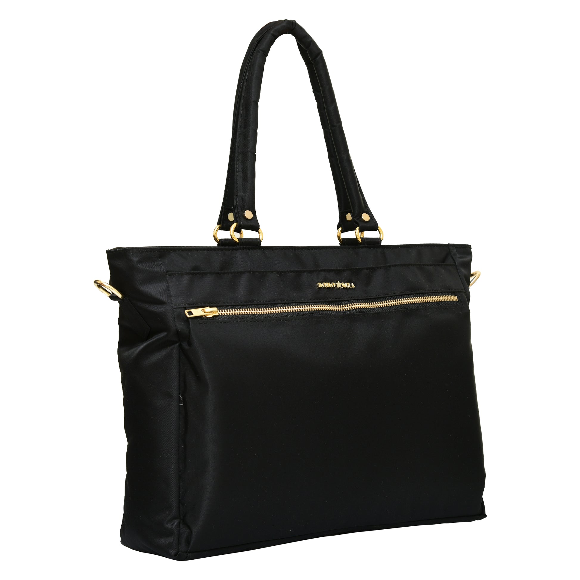 Wanderer Midi Work Bag in Black image 1