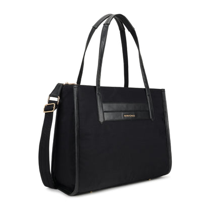 Bohomia All-Day Tote Black (Structured Tote With Laptop Compartment)