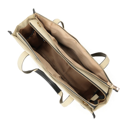 Bohomia All-Day Tote Sand (Structured Tote With Laptop Compartment)