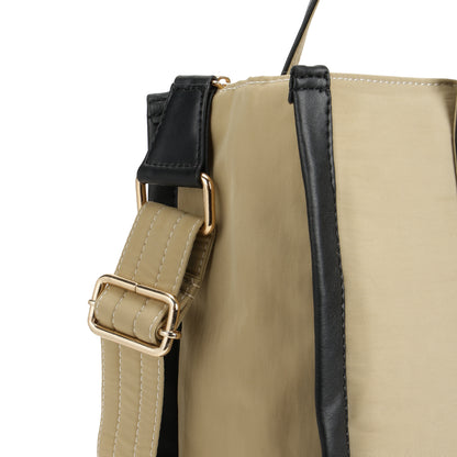 Bohomia All-Day Tote Sand (Structured Tote With Laptop Compartment)