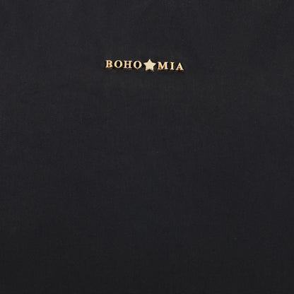 Bohomia Essential Hobo Bag Black (Non-logo strap)