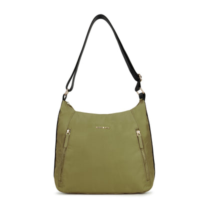 Bohomia Essential Hobo Bag Green (Brand Logo Strap)