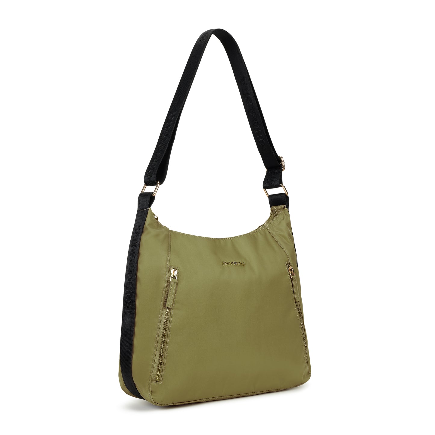 Bohomia Essential Hobo Bag Green (Brand Logo Strap)