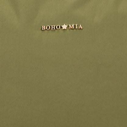 Bohomia Essential Hobo Bag Green (Brand Logo Strap)