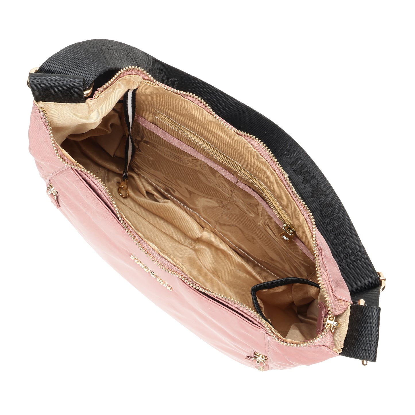 Bohomia Essential Hobo Bag Blush Pink (Brand Logo Strap)