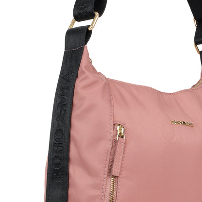 Bohomia Essential Hobo Bag Blush Pink (Brand Logo Strap)