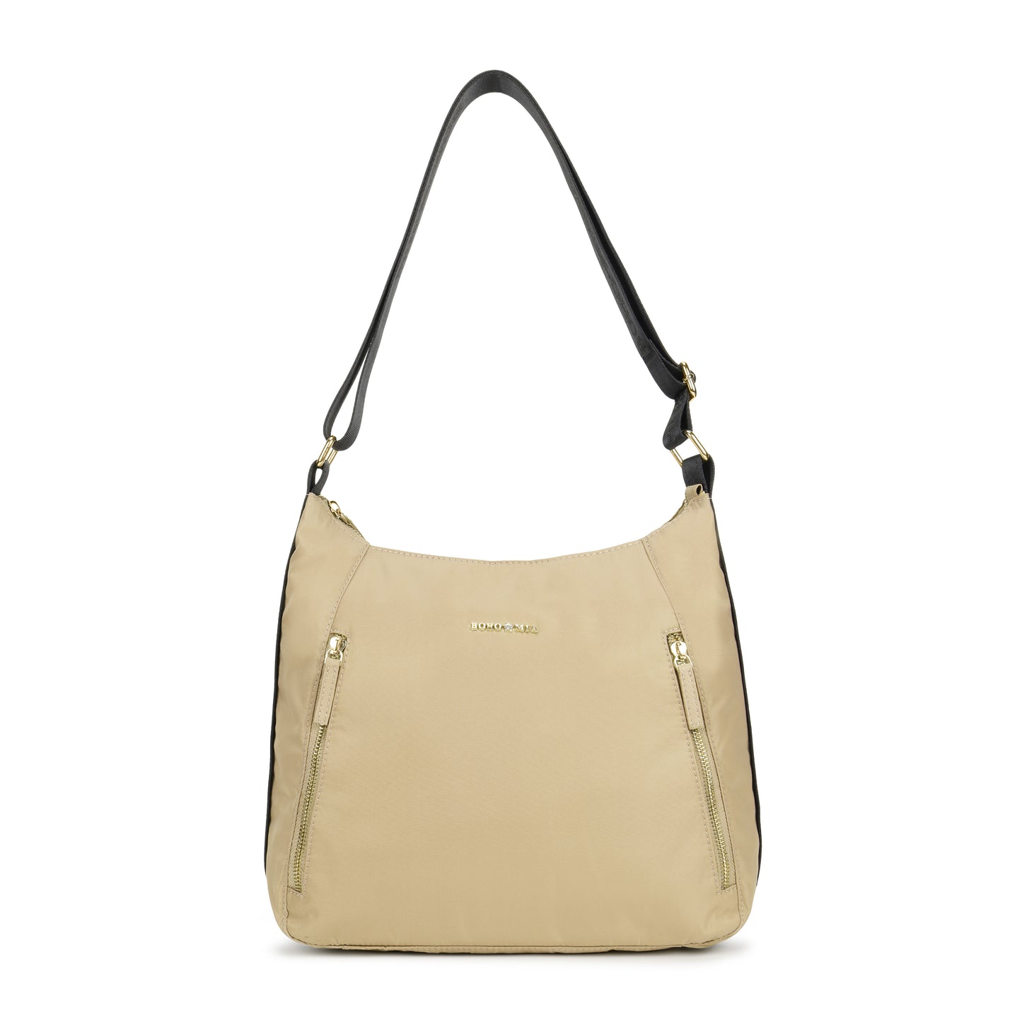 Bohomia Essential Hobo Bag Sand (Brand Logo Strap)