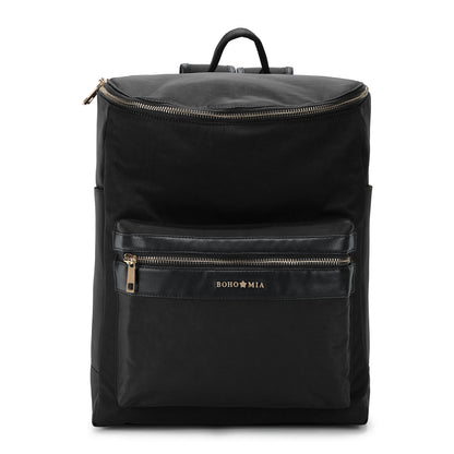 Bohomia Commuter Backpack Black (Lightweight Nylon)
