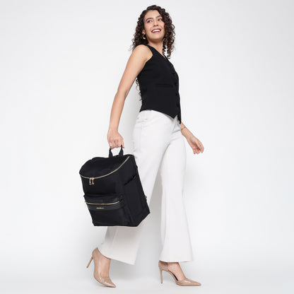 Bohomia Commuter Backpack Black (Lightweight Nylon)