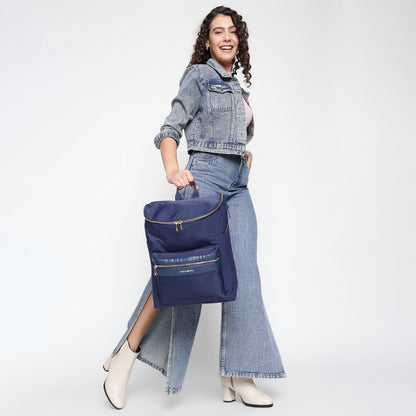 Bohomia Commuter Backpack Navy Blue (Lightweight Nylon)