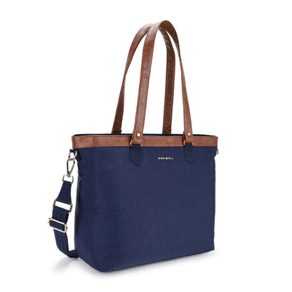 Everyday Work Bag In Navy Blue