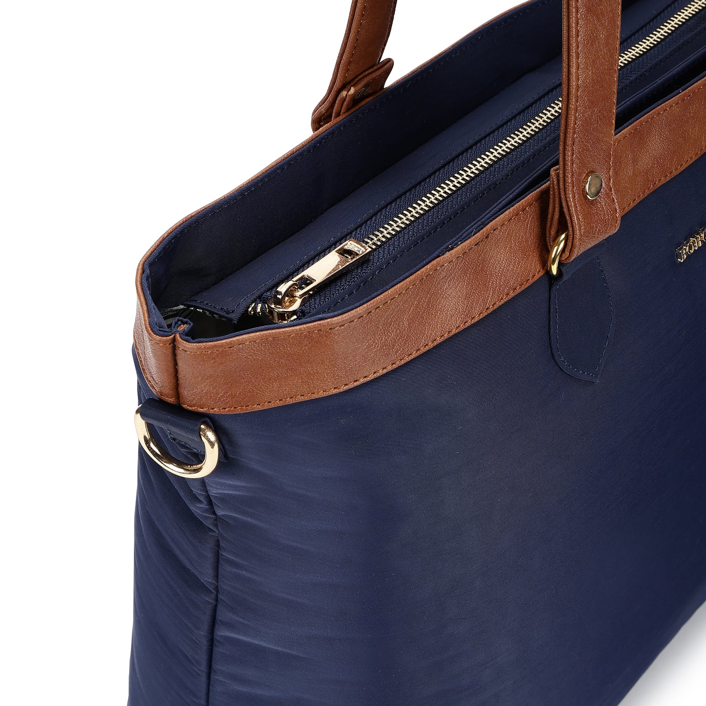 Everyday Work Bag In Navy Blue