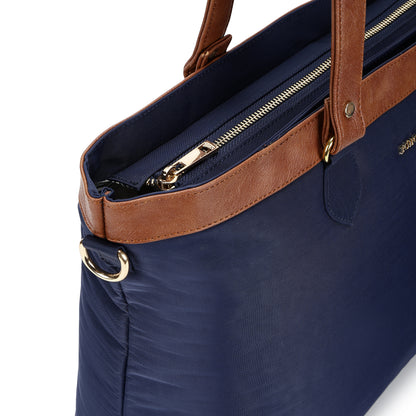 Everyday Work Bag In Navy Blue