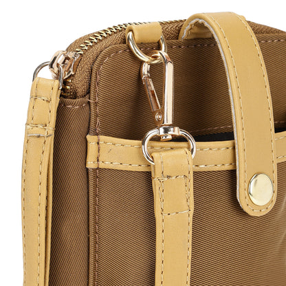 Breeze Mobile Sling Wallet Khaki