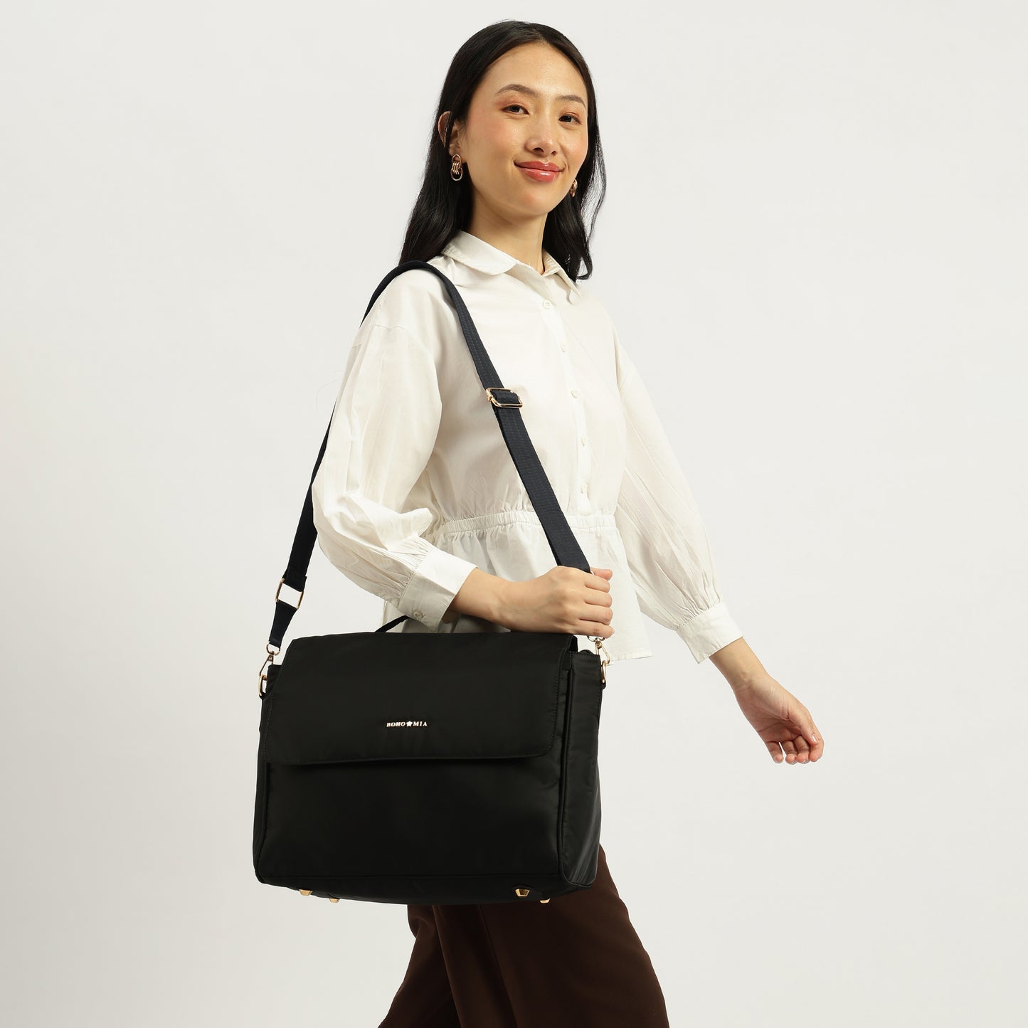 Bohomia Pro Convertible Midi Work Bag Black